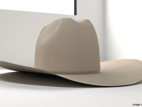 Шляпа - Ковбой 3D Модель