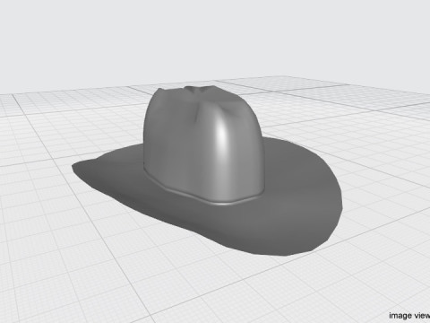 Hat - Cowboy 3D Модель