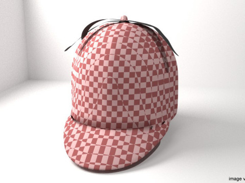 Hat - Deerstalker 3Dモデル