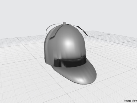 Hat - Deerstalker 3D Model