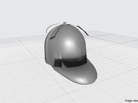 Hat - Deerstalker 3D Model