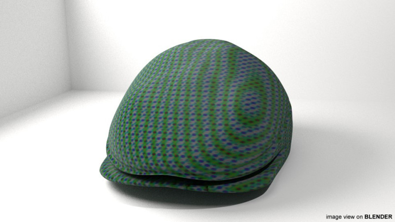 Hat - Flat cap Modelo 3D .c4d .max .obj .3ds .fbx .stl .blend 