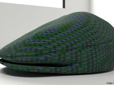 Hat - Flat cap Modelo 3D