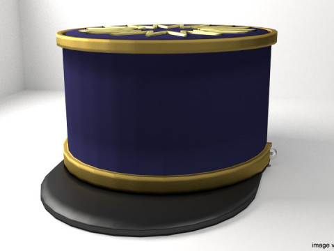 Hat - Kepi 3Dモデル