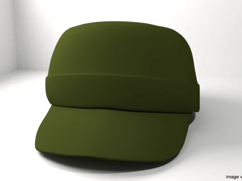 Hoed - Patrouillepet 3D Model