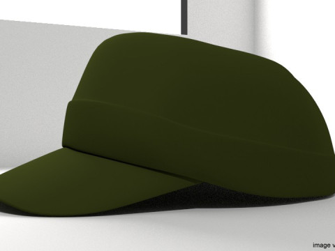 Hat - Patrol Cap Model 3D