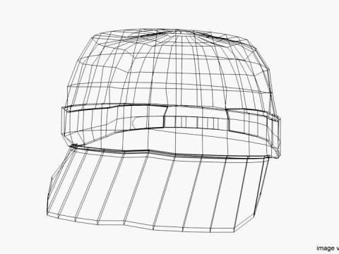 Hat - Patrol Cap Model 3D