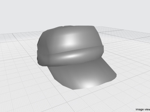 Hat - Patrol Cap Model 3D