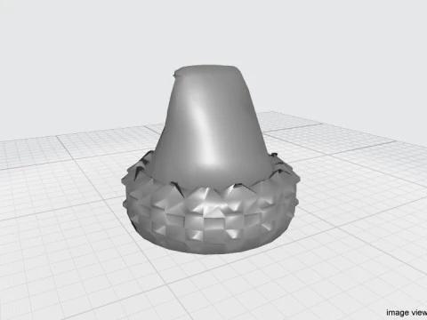 Hat - Santa 3D Model