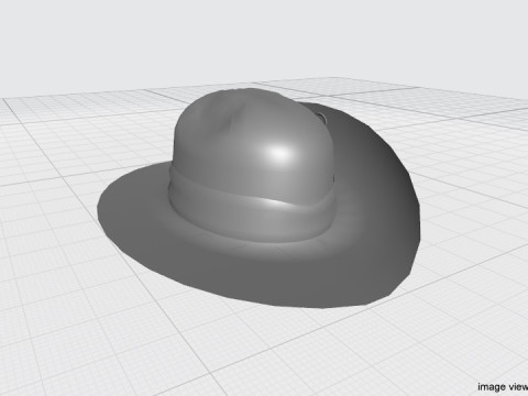 Hat - Slouch Modèle 3D