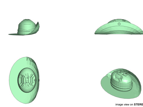 Hat - Slouch Modèle 3D