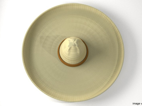 Hat - Sombrero Modello 3D