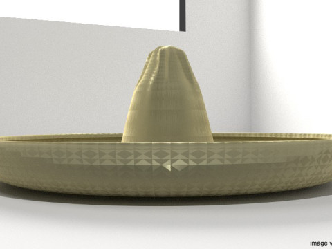 Hat - Sombrero Modello 3D