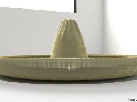 Hat - Sombrero 3D Model
