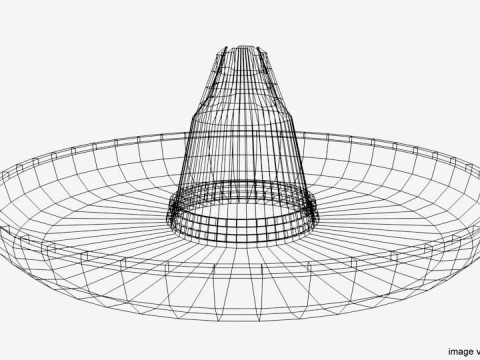 Hat - Sombrero Modello 3D
