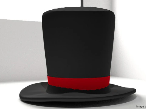 Hat - Tophat 3D Model