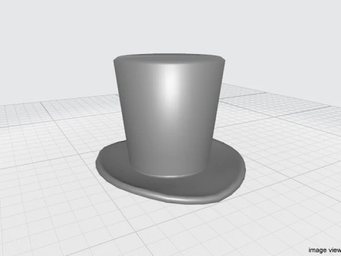 Hat - Tophat 3D Model