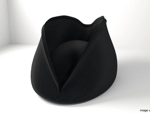 帽子 - 三角帽 3D 模型