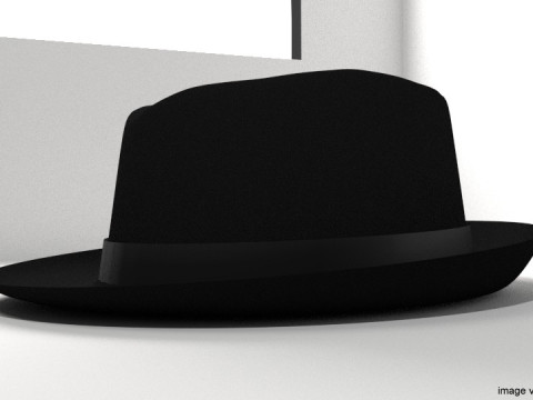 Hat - Trilby 3D Model