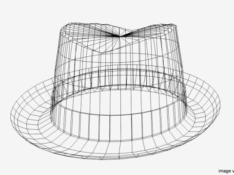 Hat - Trilby 3D Model