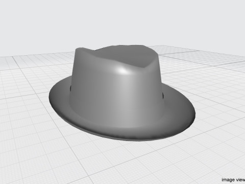 Hat - Trilby 3D Model