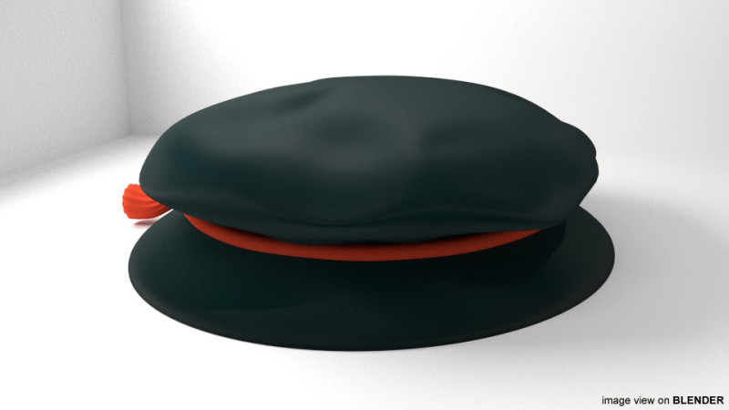 Hat - Tudor Bonnet Model 3D .c4d .max .obj .3ds .fbx .stl .blend 
