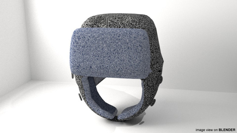 Hat - Ushanka 3Dモデル .c4d .max .obj .3ds .fbx .stl .blend 