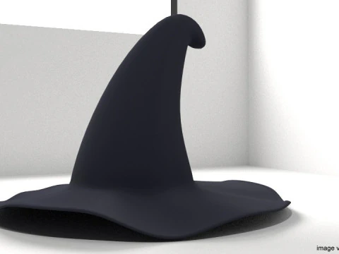 Hat - Witch 3D Model