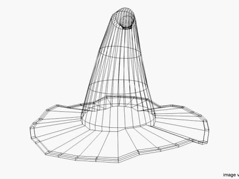 Hat - Witch 3D Model