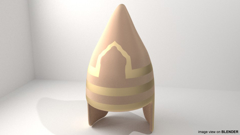 Ancient Combat Helmet - Assyrian Conical Model 3D .c4d .max .obj .3ds .fbx .stl .blend 
