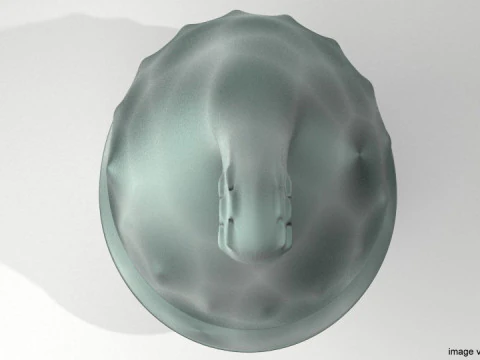 Ancient Combat Helmet - Greek Phrygian 3D Model