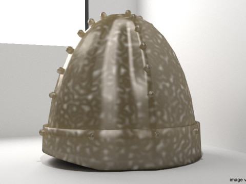 Ancient Combat Helmet - Persian Sassanid 3D Модель