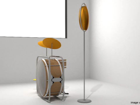 Drum Set - Classic 3D Model