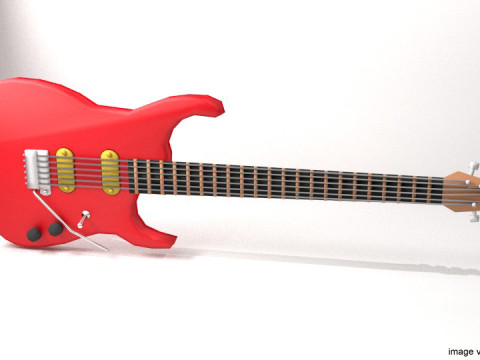 Guitar Electric - Type 1 Modelo 3D