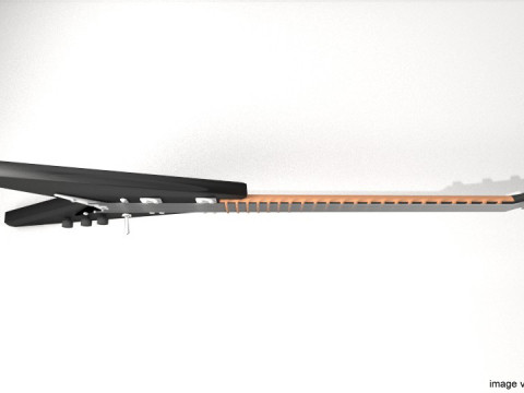 Guitar Electric - Type 2 Modello 3D