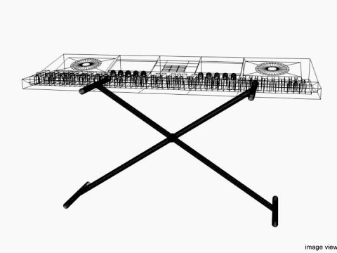 Piano - Electronic 3D Model