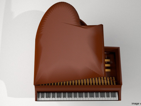 Piano - Grand 3D Model