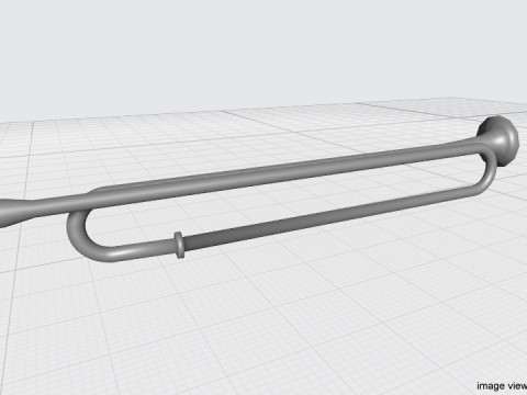 Trumpet Type 1 3D Model