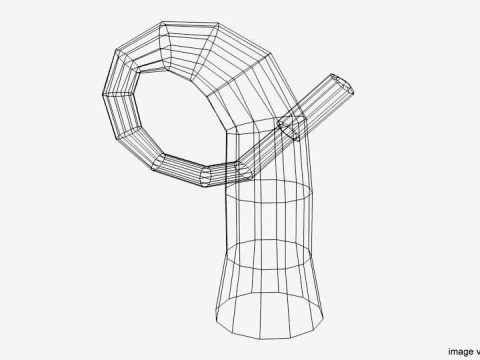 Trumpet Type 2 3D Model