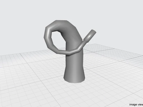 Trumpet Type 2 3D Model