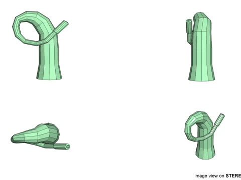 Trumpet Type 2 3D Model