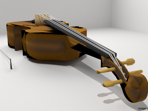 Viola 3D Model