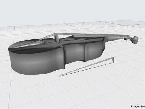Viola 3D Model