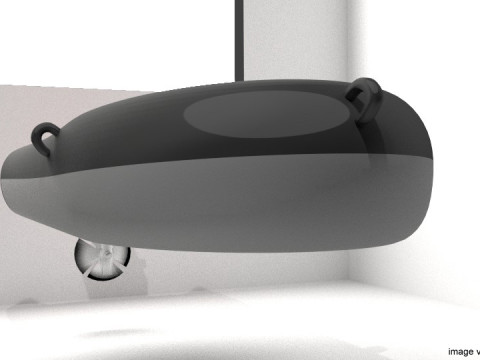 Inflatable Motor Boat - Type 1 3D मॉडल