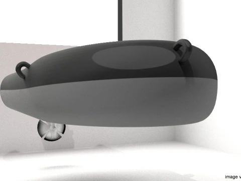Inflatable Motor Boat - Type 1 3D Model