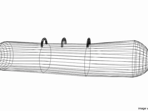 Inflatable Tube 3D Model