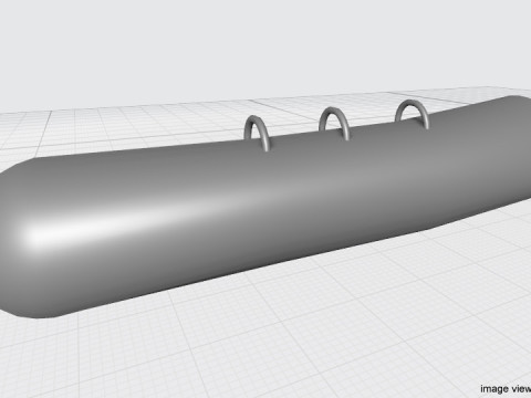 Inflatable Tube Model 3D