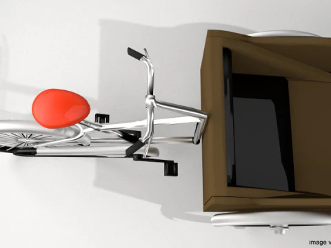 Risci&ograve; - autista posteriore Modello 3D