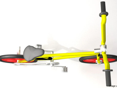 Bicycle - BMX 3D Model