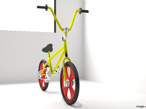 Bicycle - BMX 3D Model